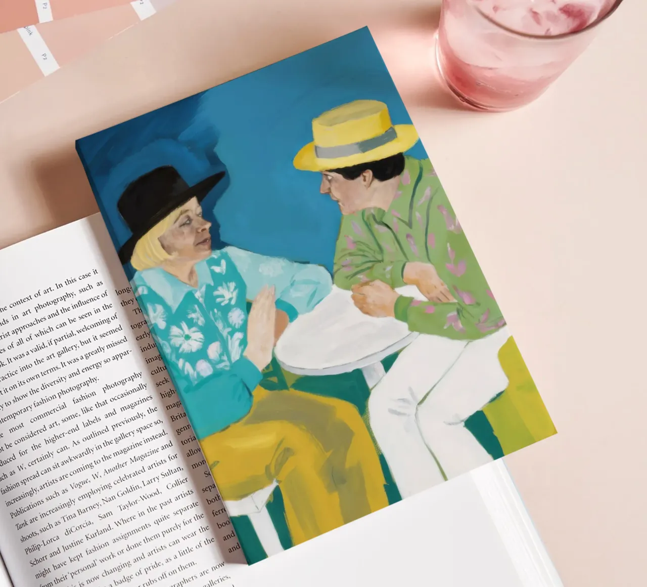 Hat Cafe Confab notebook by Prism Ritual