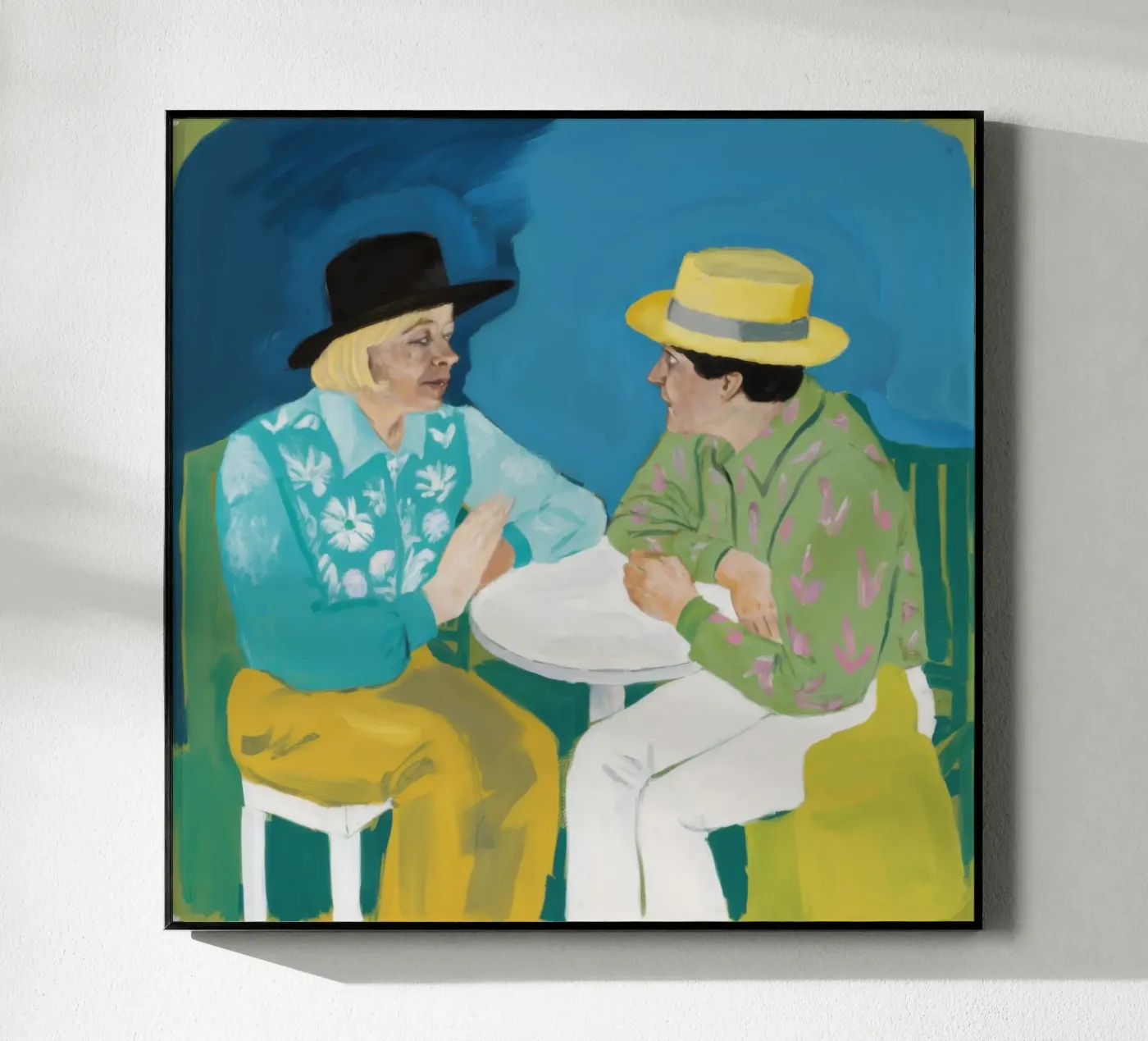 Hat Cafe Confab acrylic glass by Prism Ritual