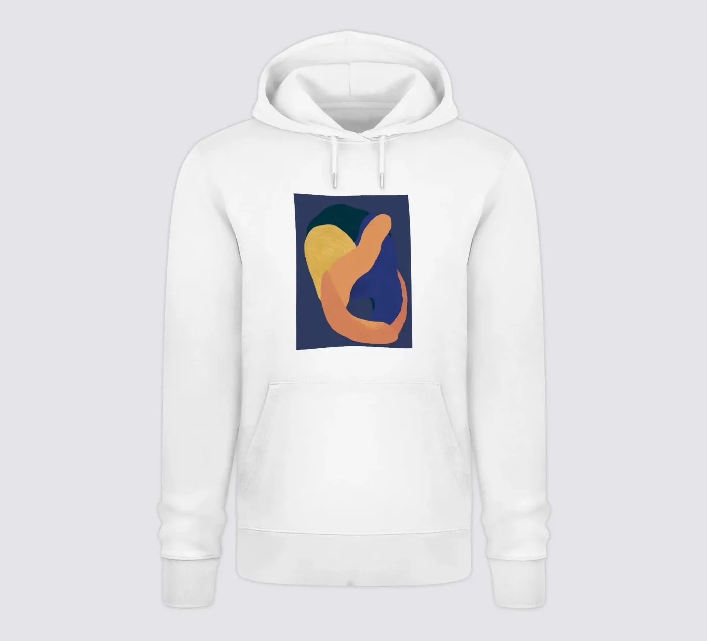Abstract Somatic Forms hoodie by Veil Maya