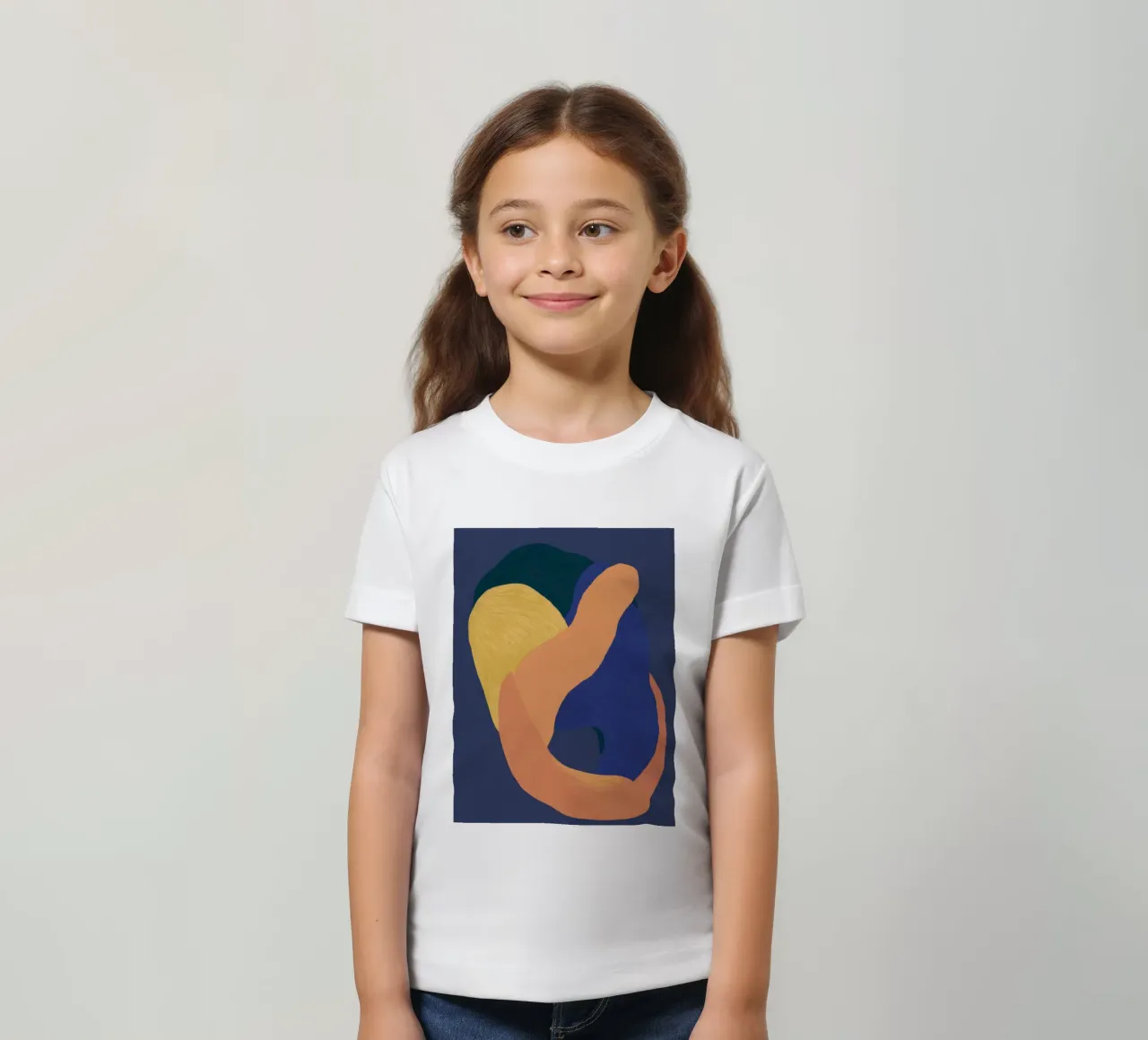 Forme somatiche astratte t-shirt bambini da Veil Maya
