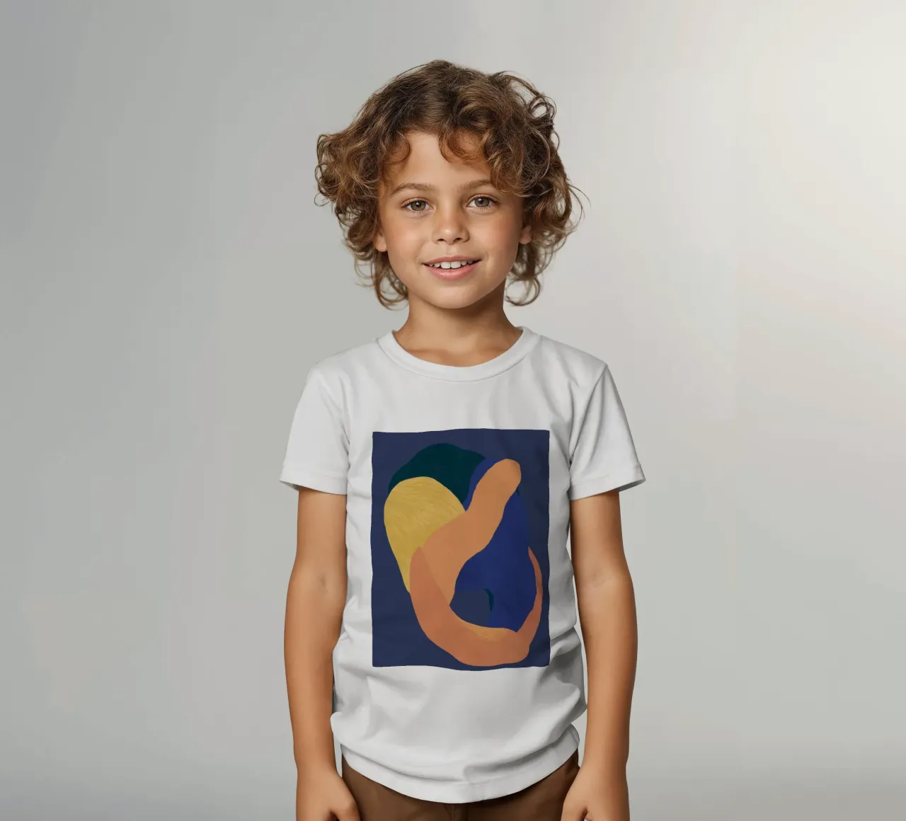 Forme somatiche astratte t-shirt bambini da Veil Maya