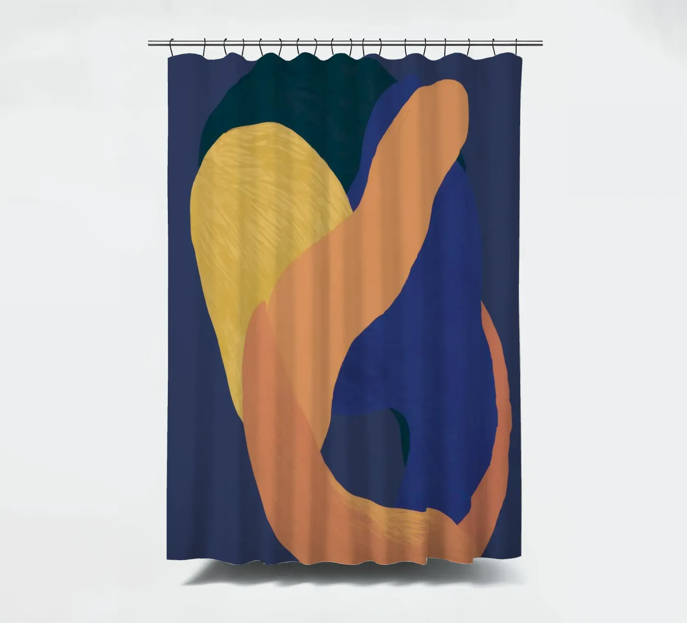 Abstrakte somatische Formen Duschvorhang von Veil Maya