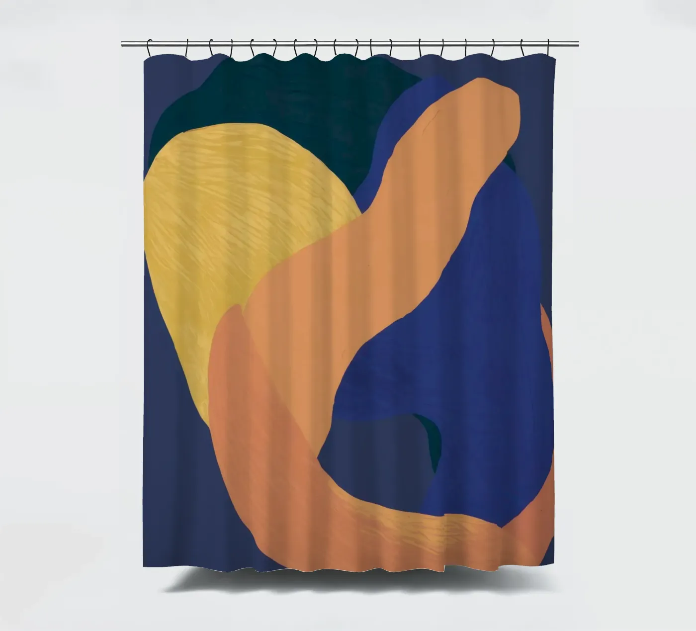Abstrakte somatische Formen Duschvorhang von Veil Maya