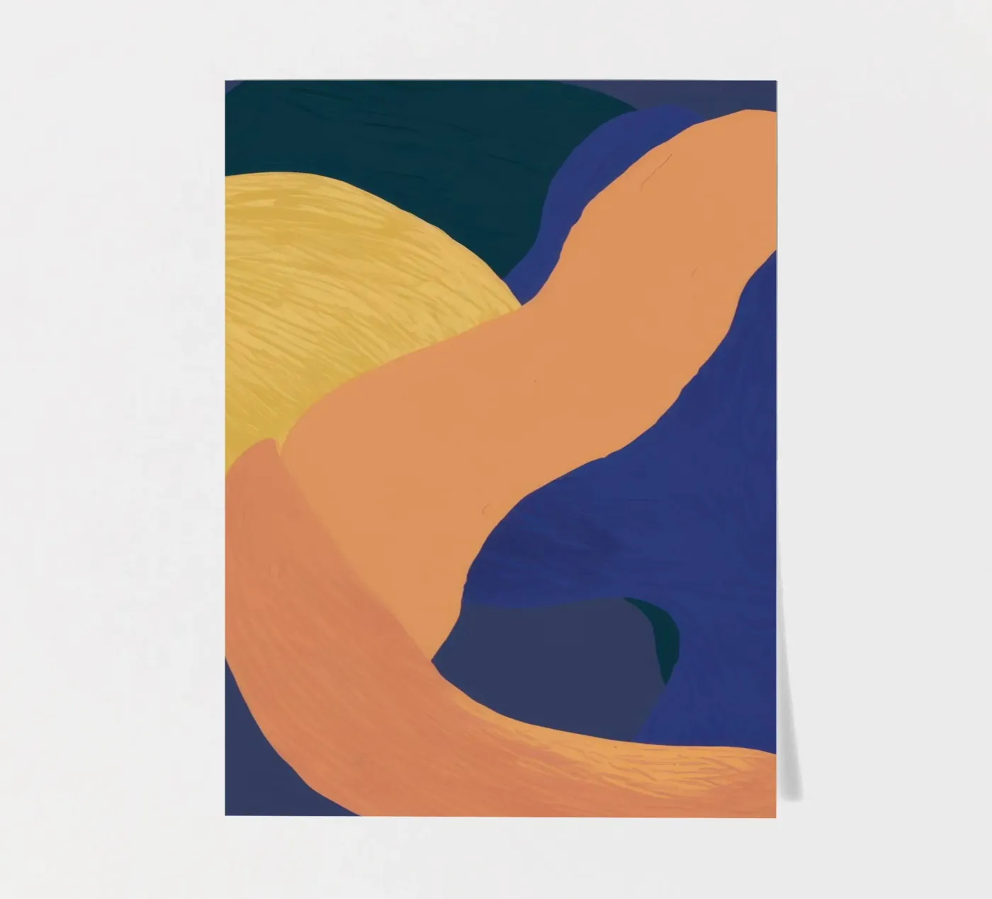 Abstract Somatic Forms sticker sheet by Veil Maya