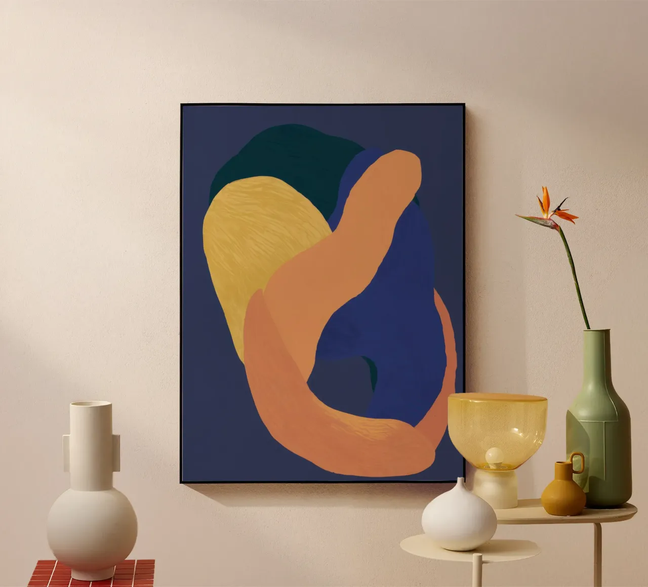 Forme somatiche astratte plexiglass da Veil Maya