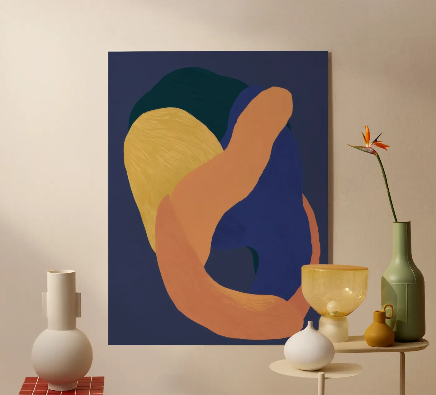 Formes somatiques abstraites plexiglas de Veil Maya