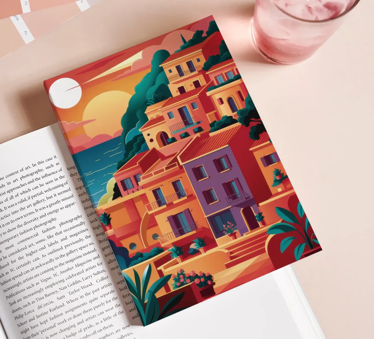 Coastal Chromatic Village notebook by Prism Ritual