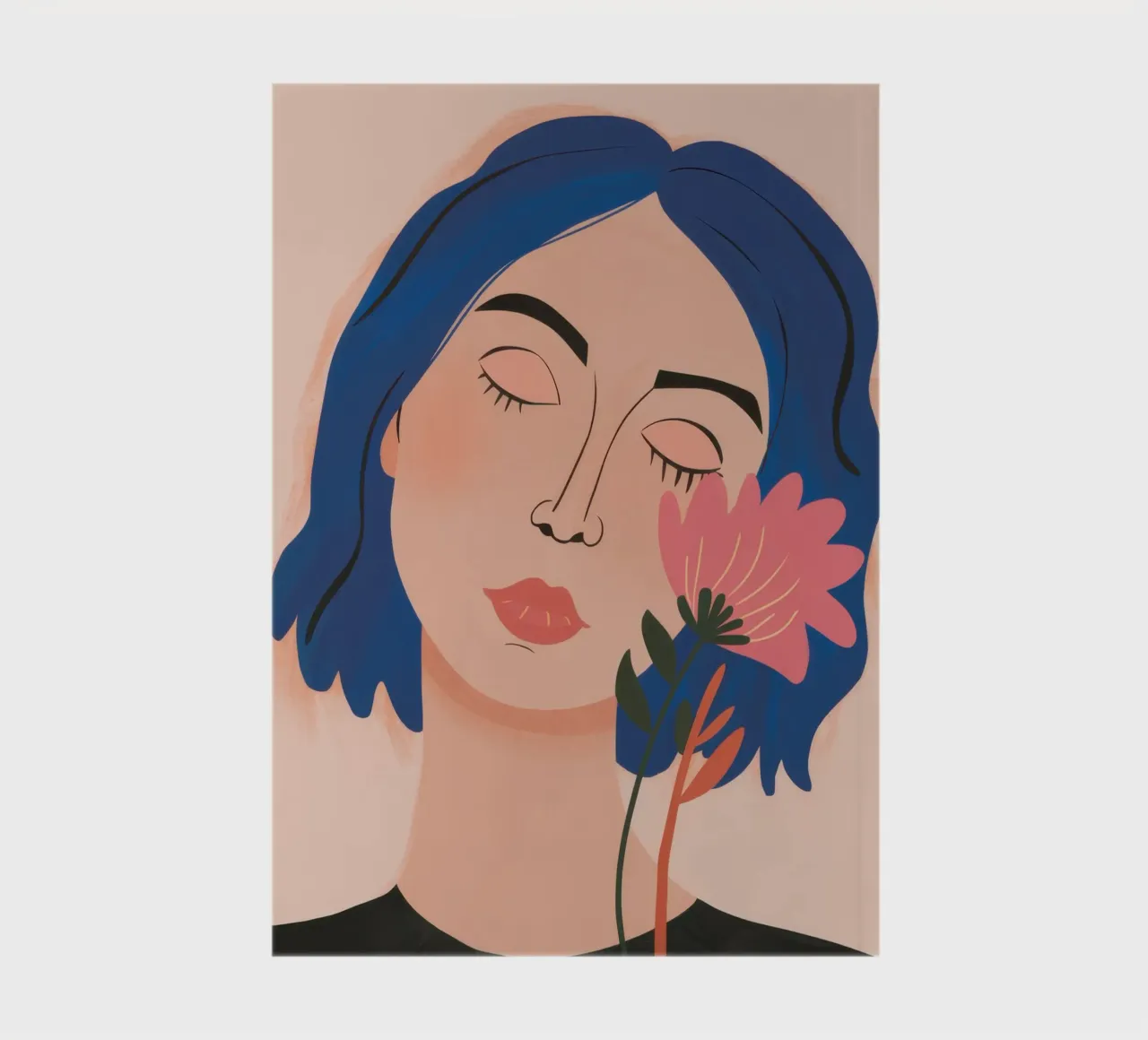 Holding a Flower notebook by Flock Reverie