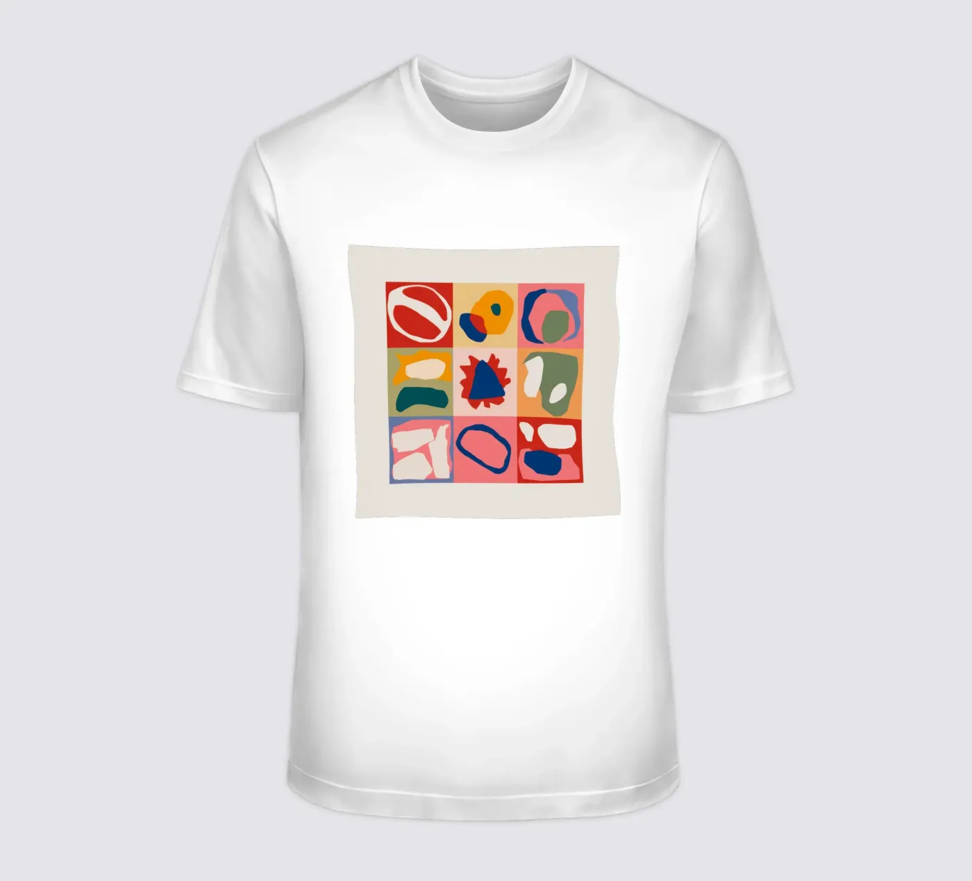 Patchwork di forme giocose t-shirt da Prism Ritual