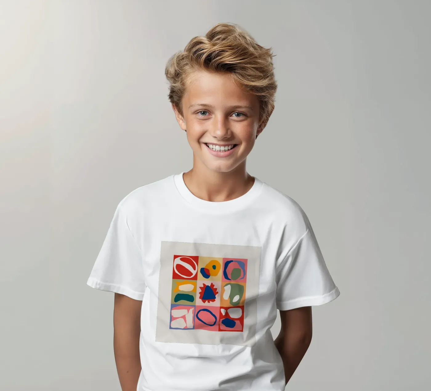 Playful Shape Patchwork t-shirt bambini da Prism Ritual