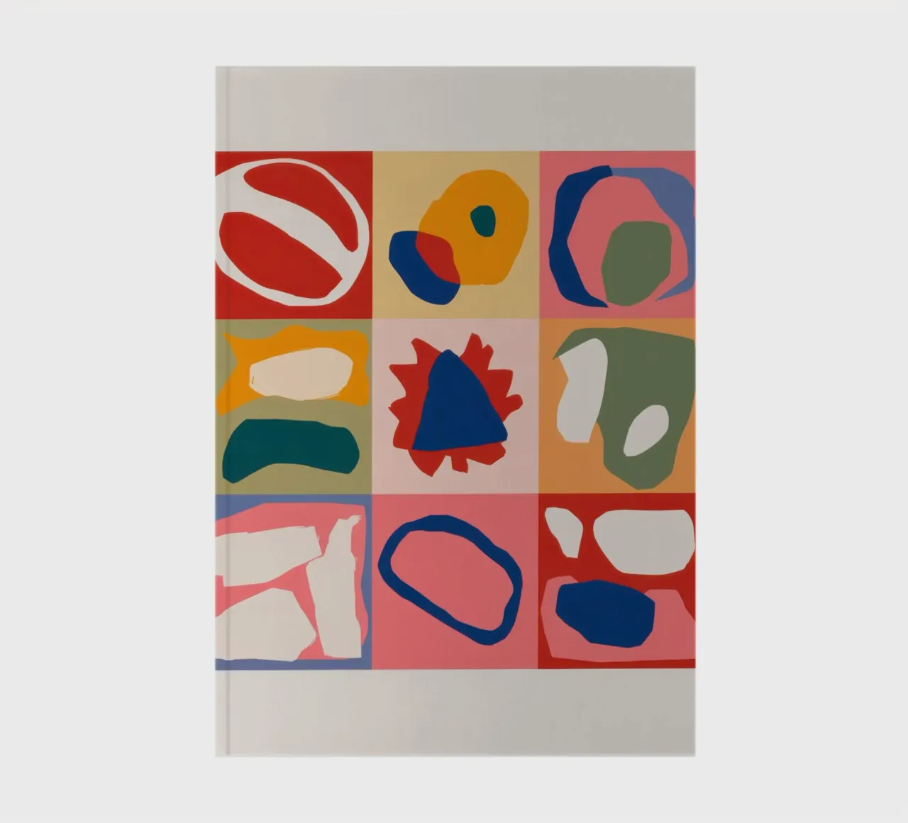 Patchwork di forme giocose diario da Prism Ritual