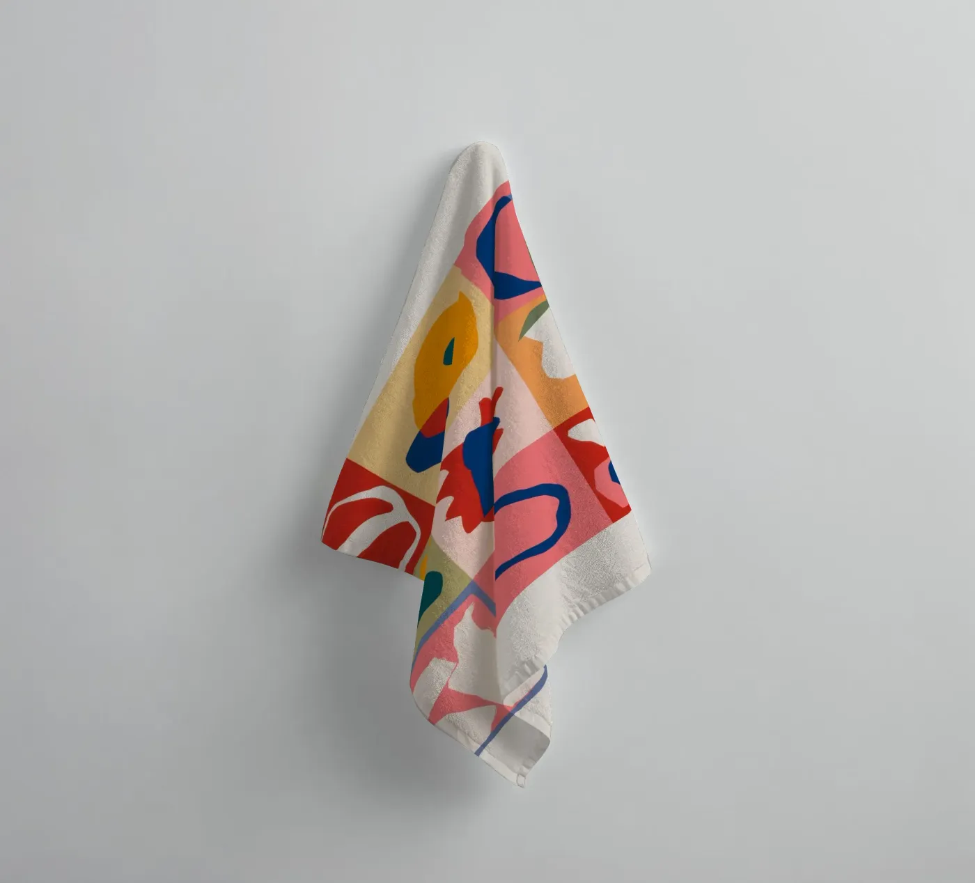 Playful Shape Patchwork asciugamano da bagno da Prism Ritual