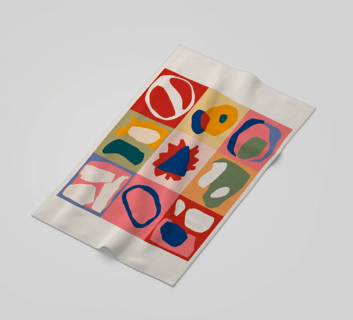 Playful Shape Patchwork serviette de plage de Prism Ritual