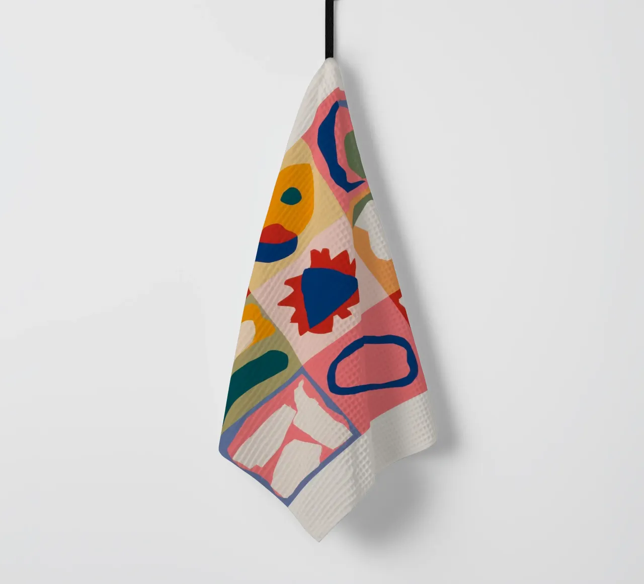 Patchwork di forme giocose canovaccio da cucina da Prism Ritual