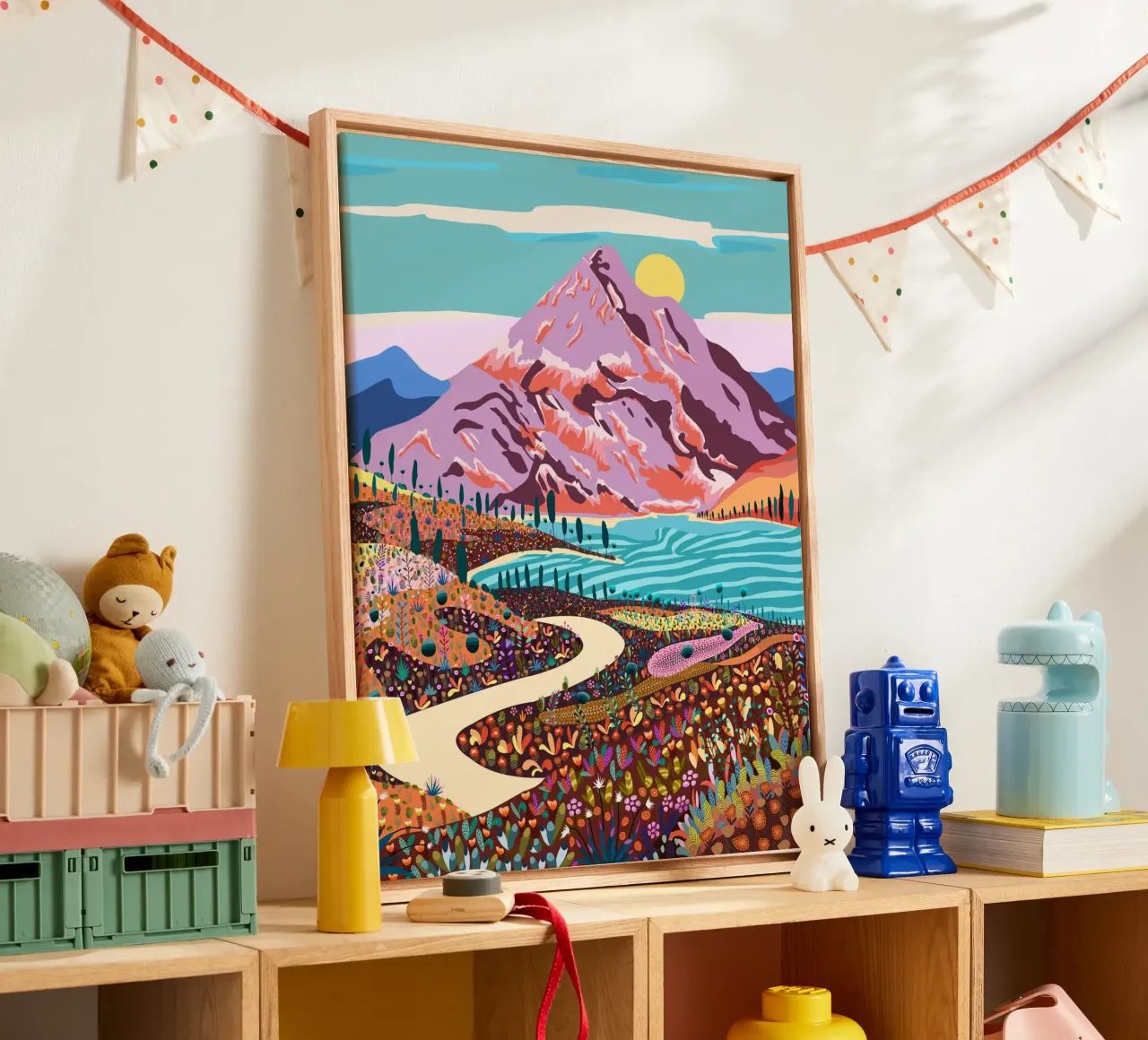 Alice In Wonder Valley canvas by 83oranges