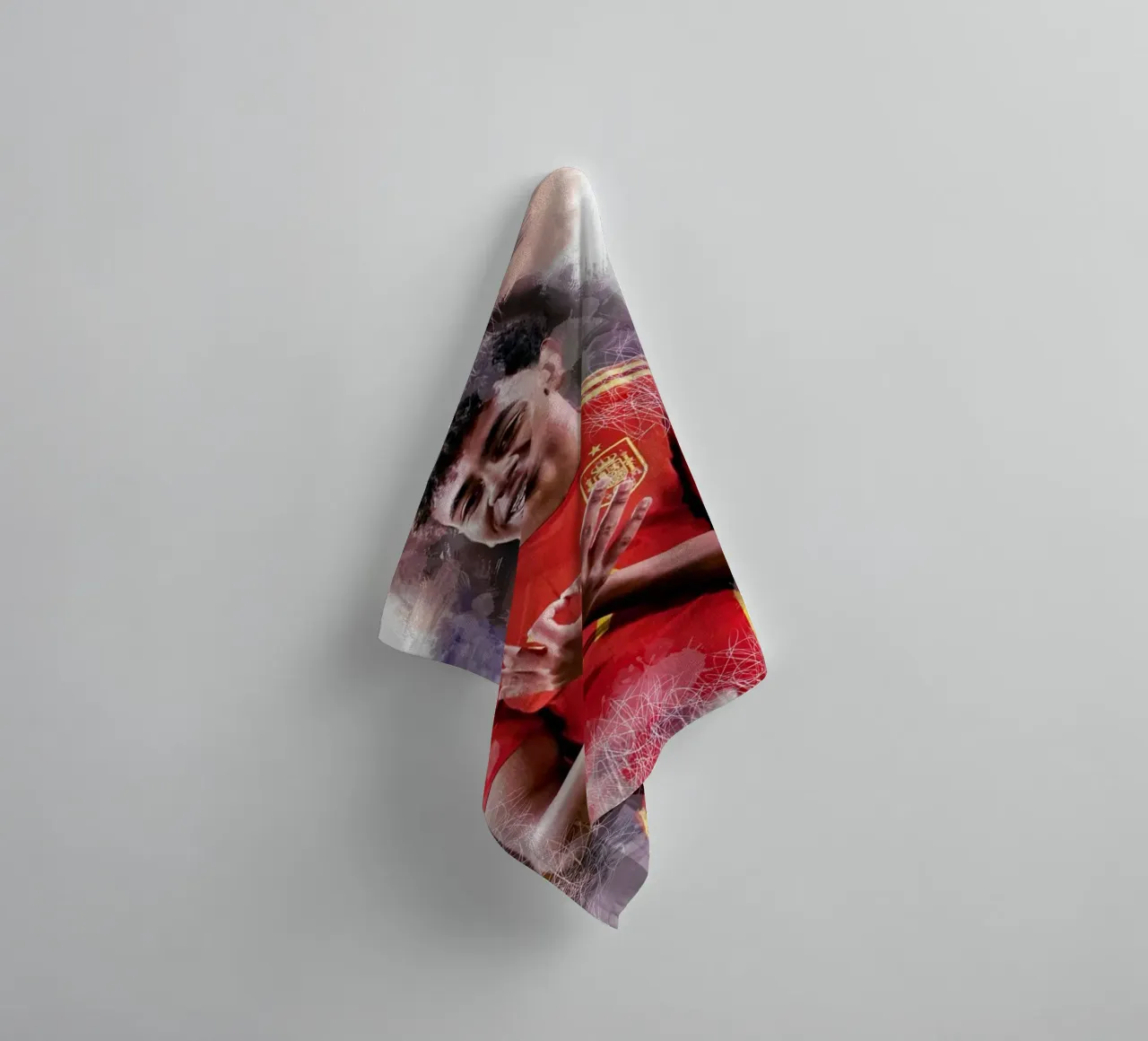 Lamine Yamal talent asciugamano da bagno da Lembayung art
