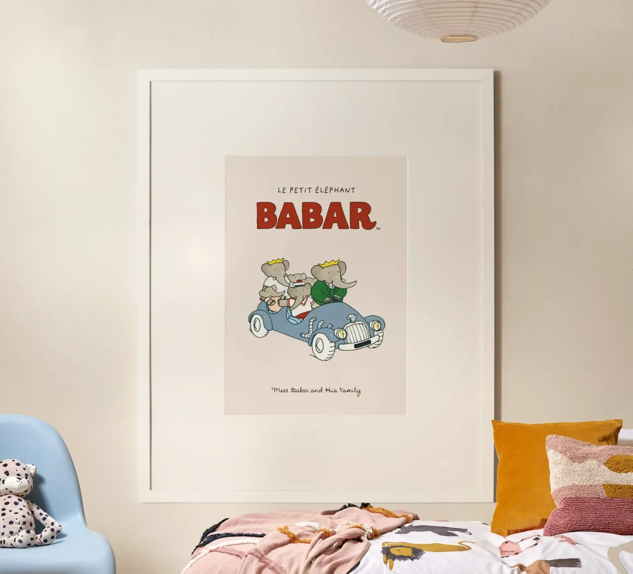 Babar - Incontra Babar e la sua famiglia poster da muench benjamin