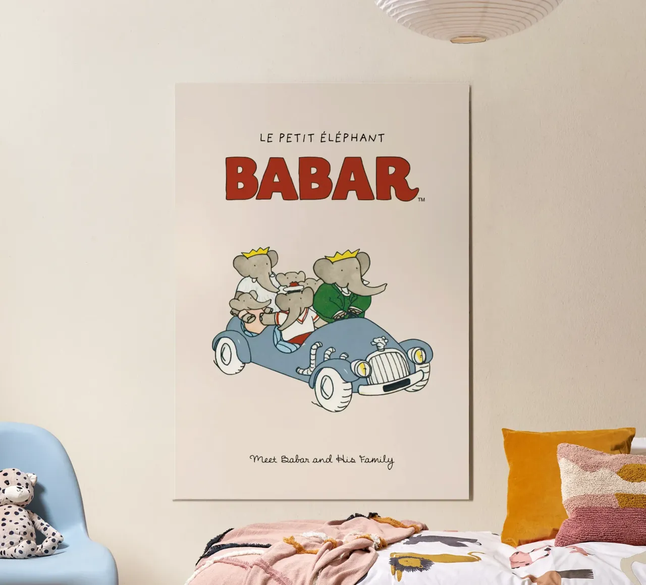 Babar - Incontra Babar e la sua famiglia poster da muench benjamin