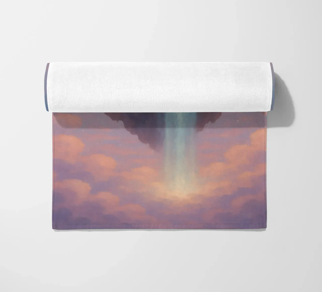 Cascate Celestiali - Un sogno sopra le nuvole telo mare da Graceful Desine