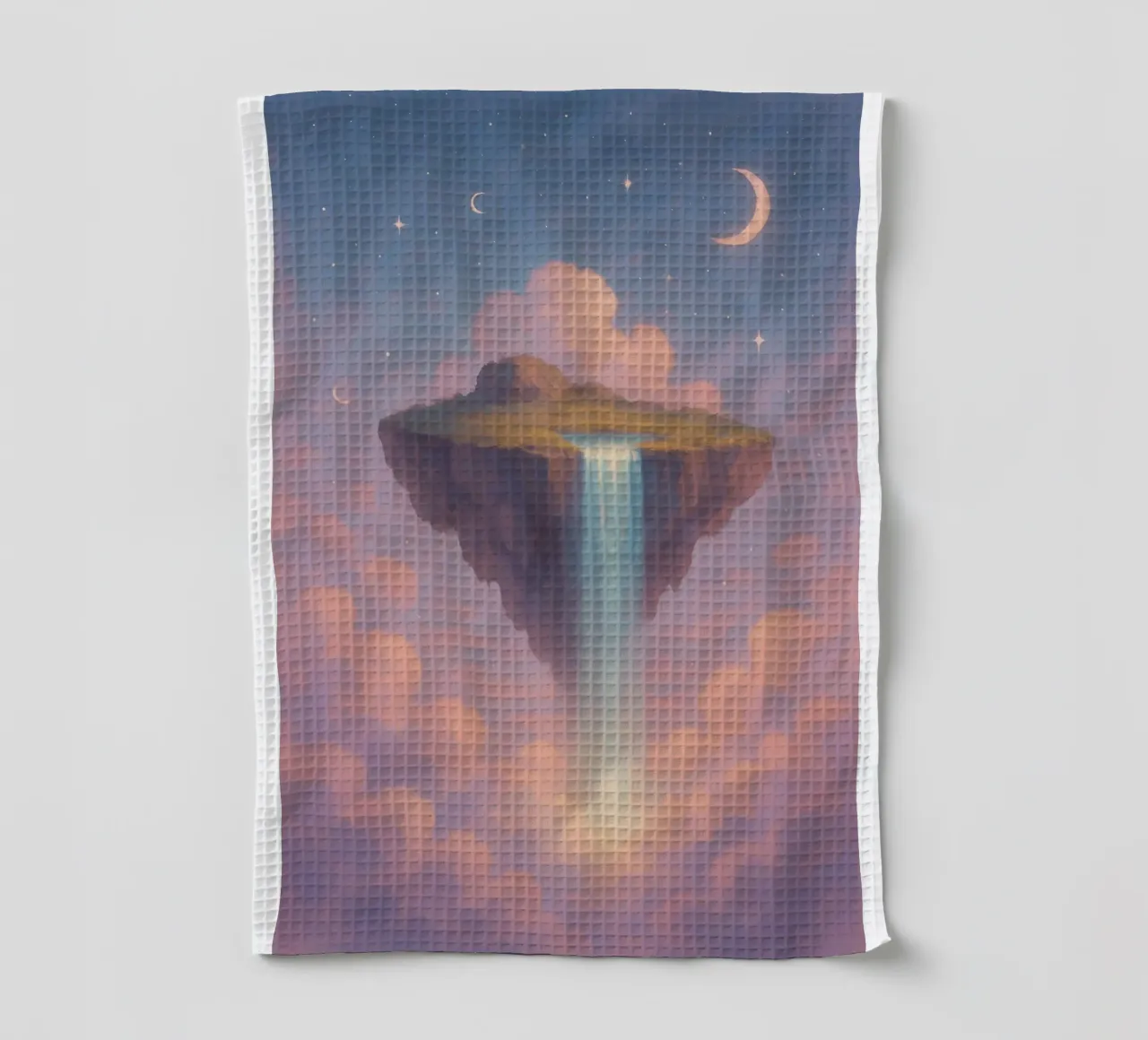 Cascate Celestiali - Un sogno sopra le nuvole canovaccio da cucina da Graceful Desine