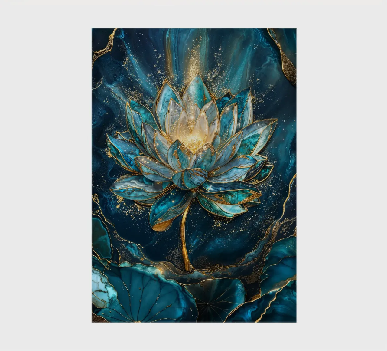 Golden Flower of Enlightenment notebook by Pixaverse