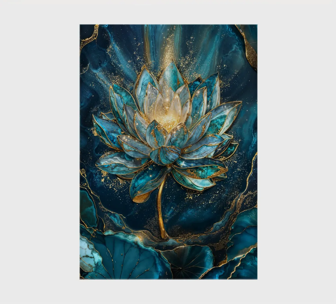 Golden Flower of Enlightenment notebook by Pixaverse