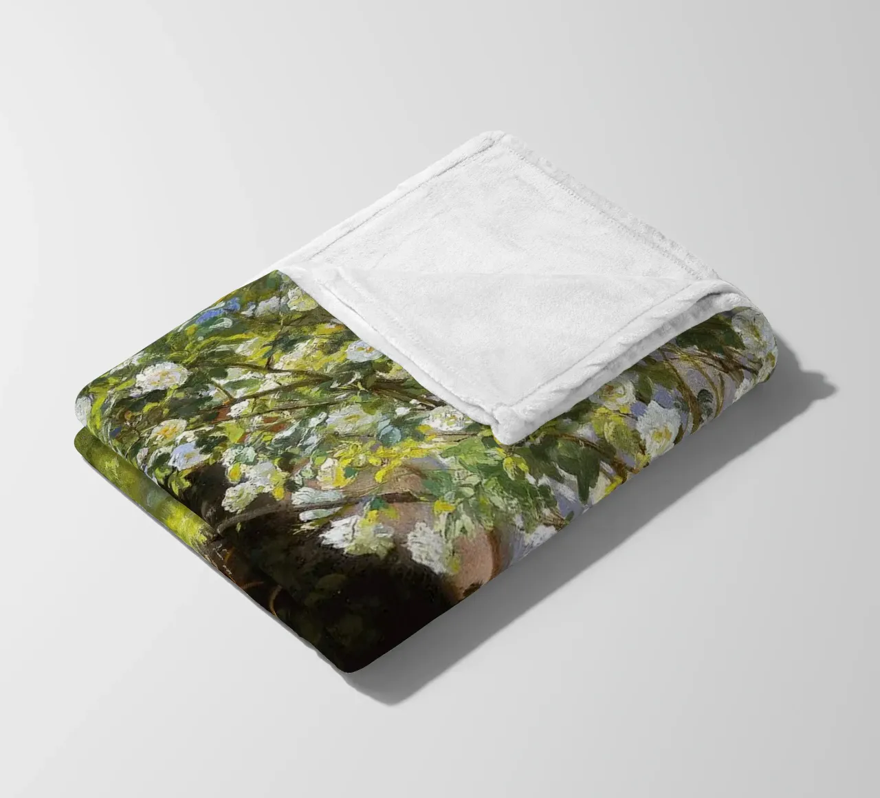 rose - peder severin kroyer coperta in pile da shoplena