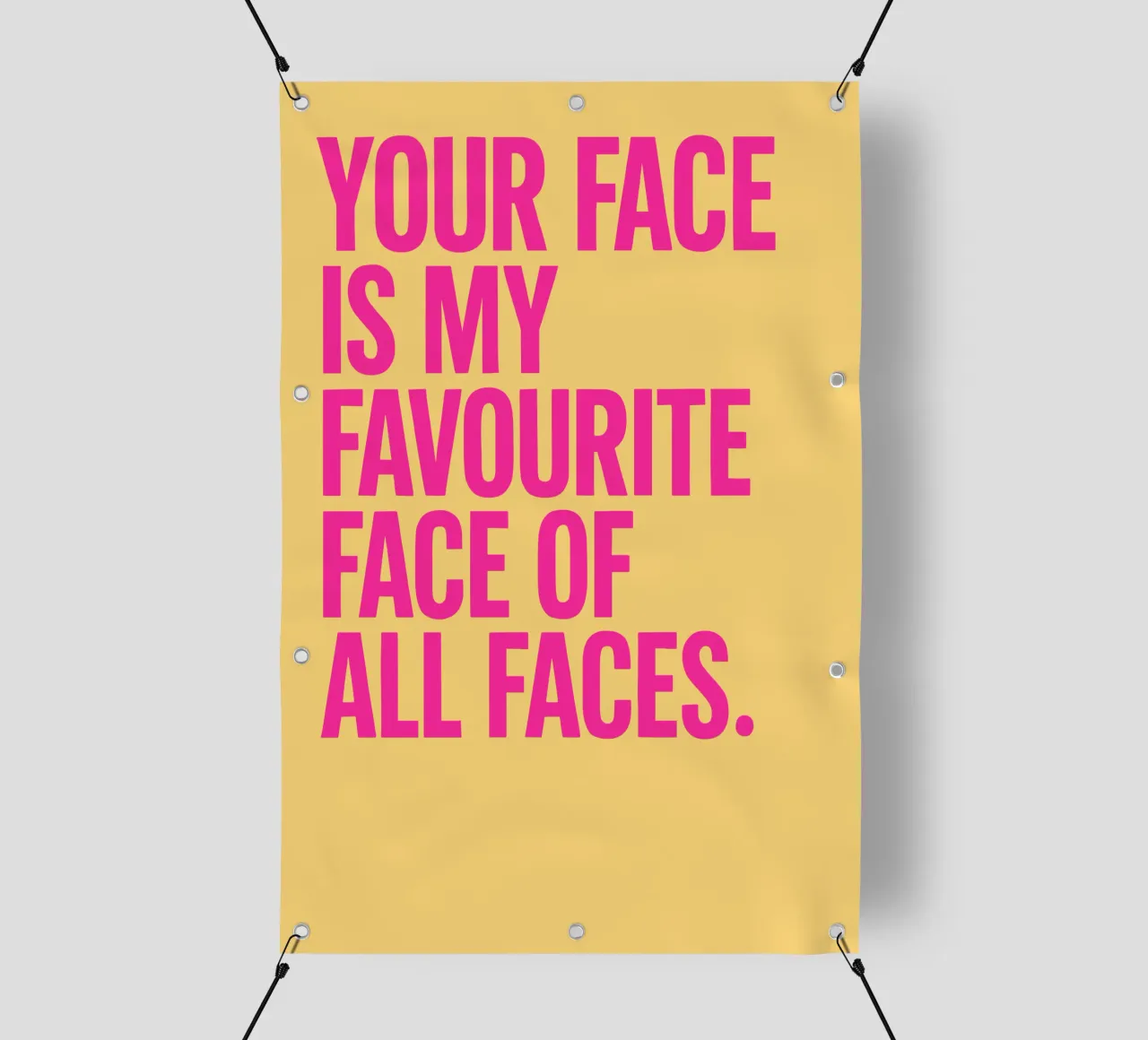 Dritto in faccia telo in pvc da QuooodZ by MooodzArt