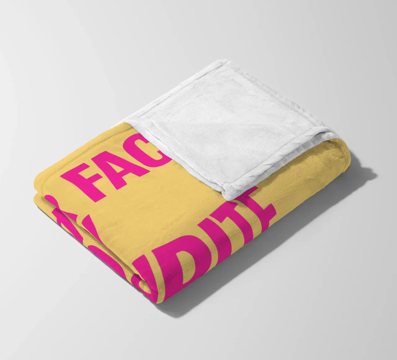 Dritto in faccia coperta in pile da QuooodZ by MooodzArt