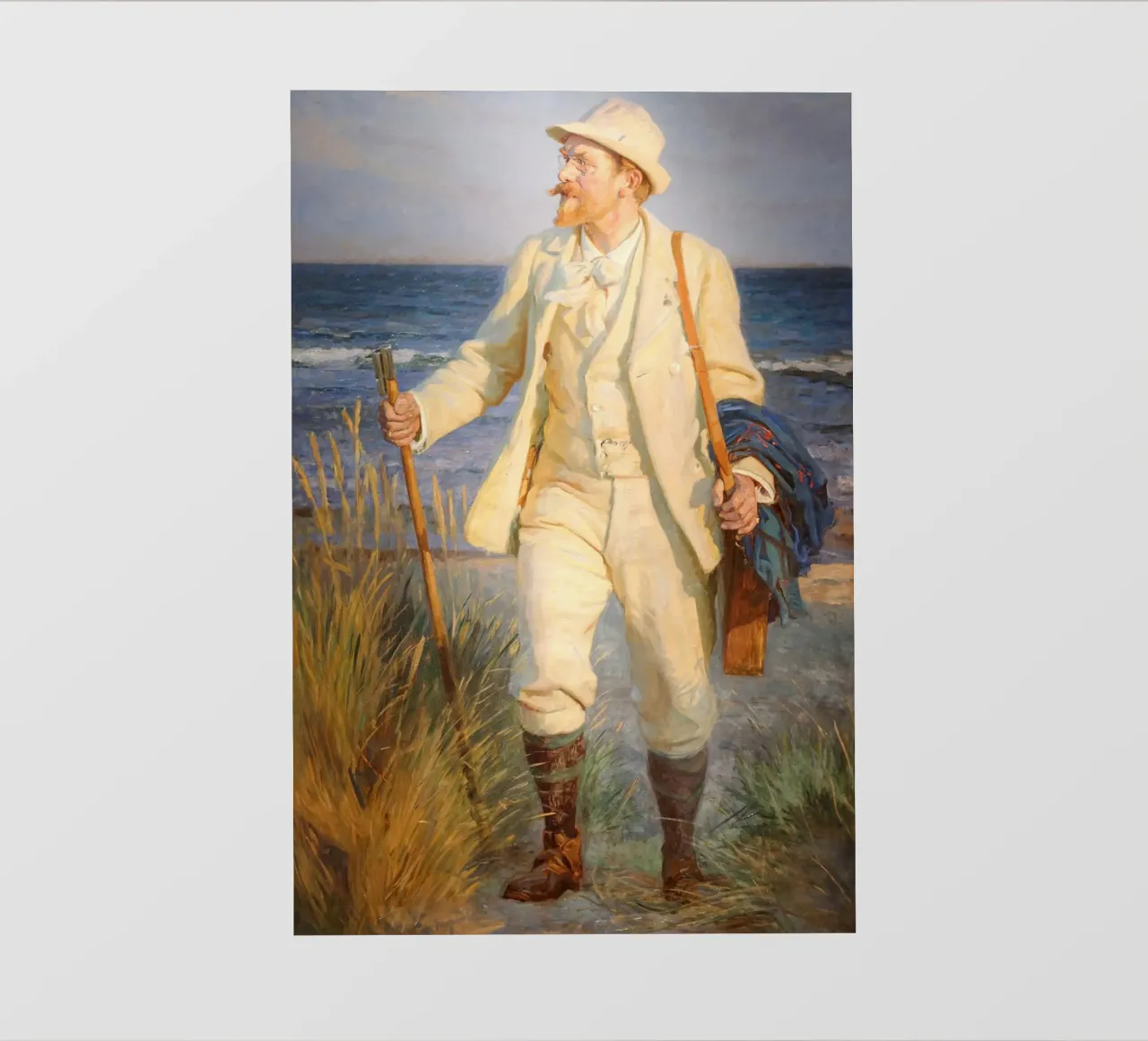 Ritratto di Peder Severin Krøyer telo in pvc da shoplena