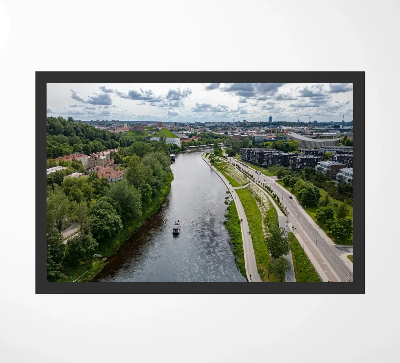 Veduta aerea di Vilnius, Lituania zerbino da anderm