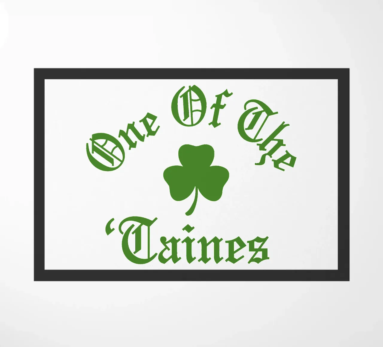 One Of The 'Taines doormat by reedharry