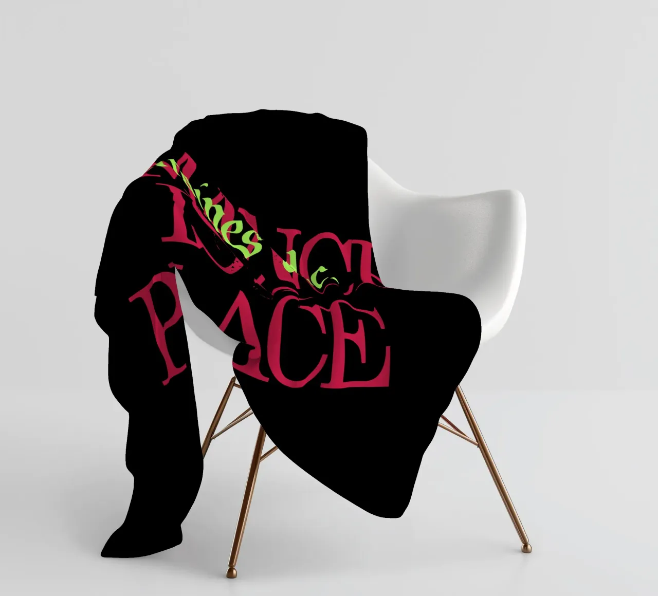 Romance Is A Place fleece blanket by reedharry