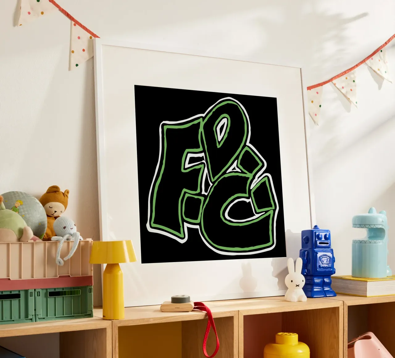 Il romanticismo è un luogo jckt poster con telaio in legno da reedharry