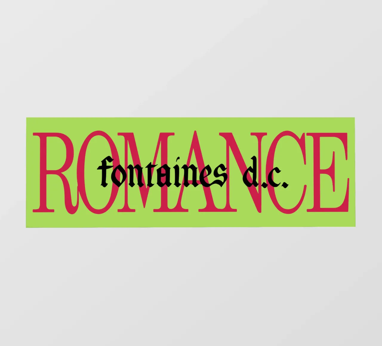 Romantico verde lime pellicola backlit da reedharry