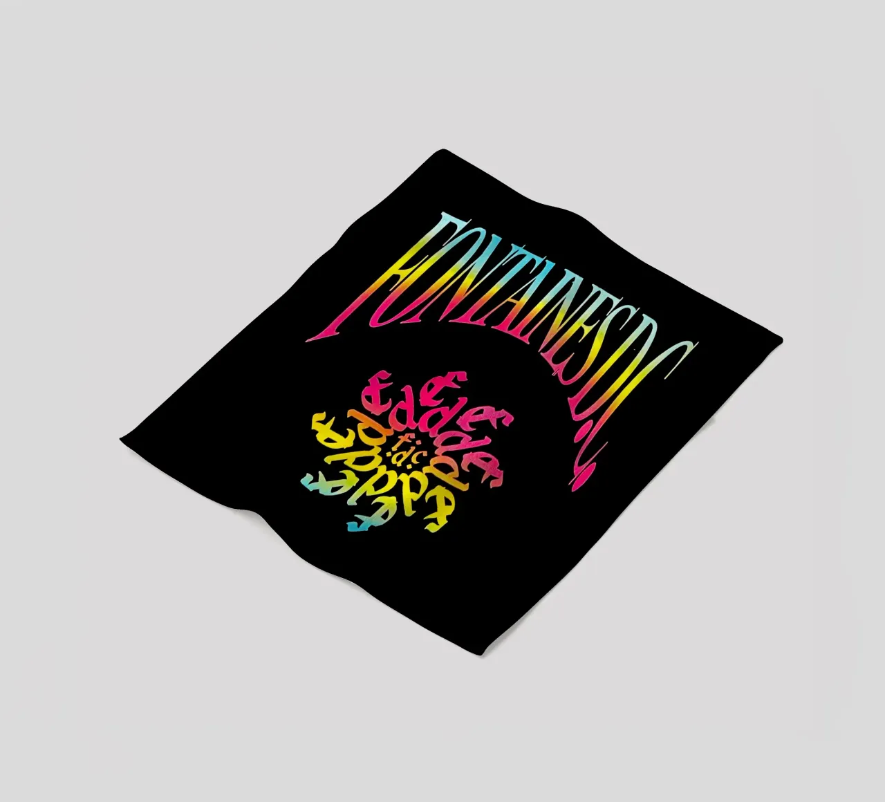 Monogramma a spirale coperta in pile da reedharry