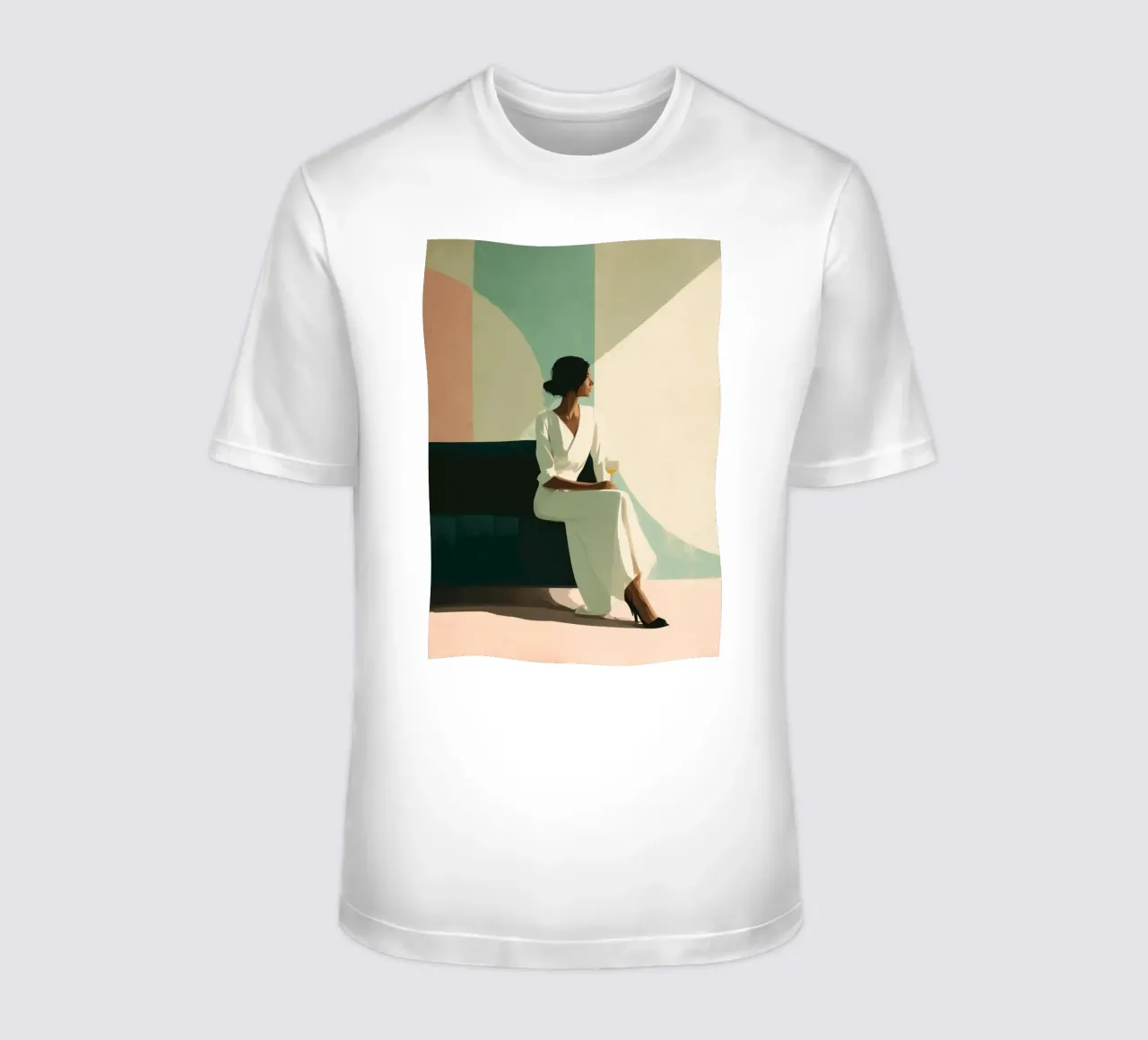 Soft Geometry t-shirt da Clara August
