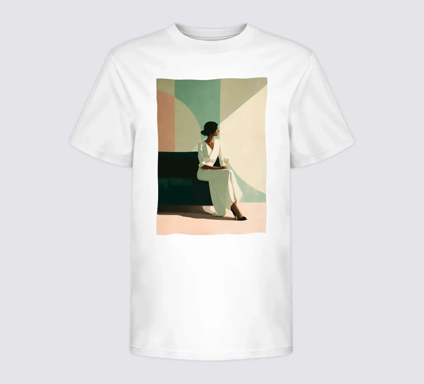 Soft Geometry t-shirt bambini da Clara August
