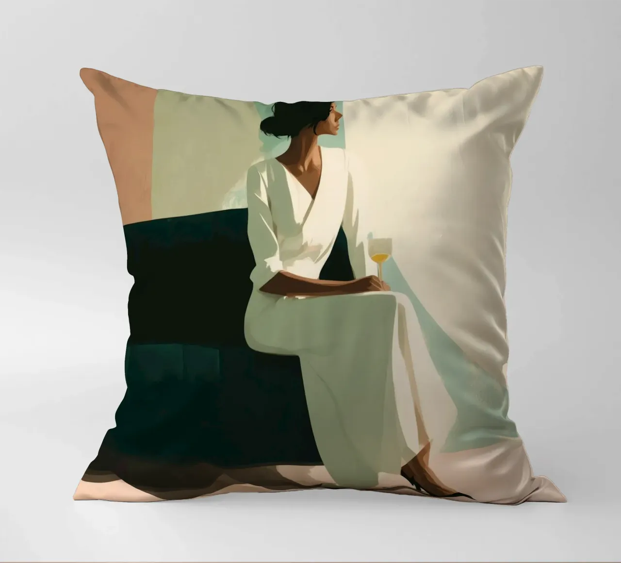 Soft Geometry cuscino da Clara August