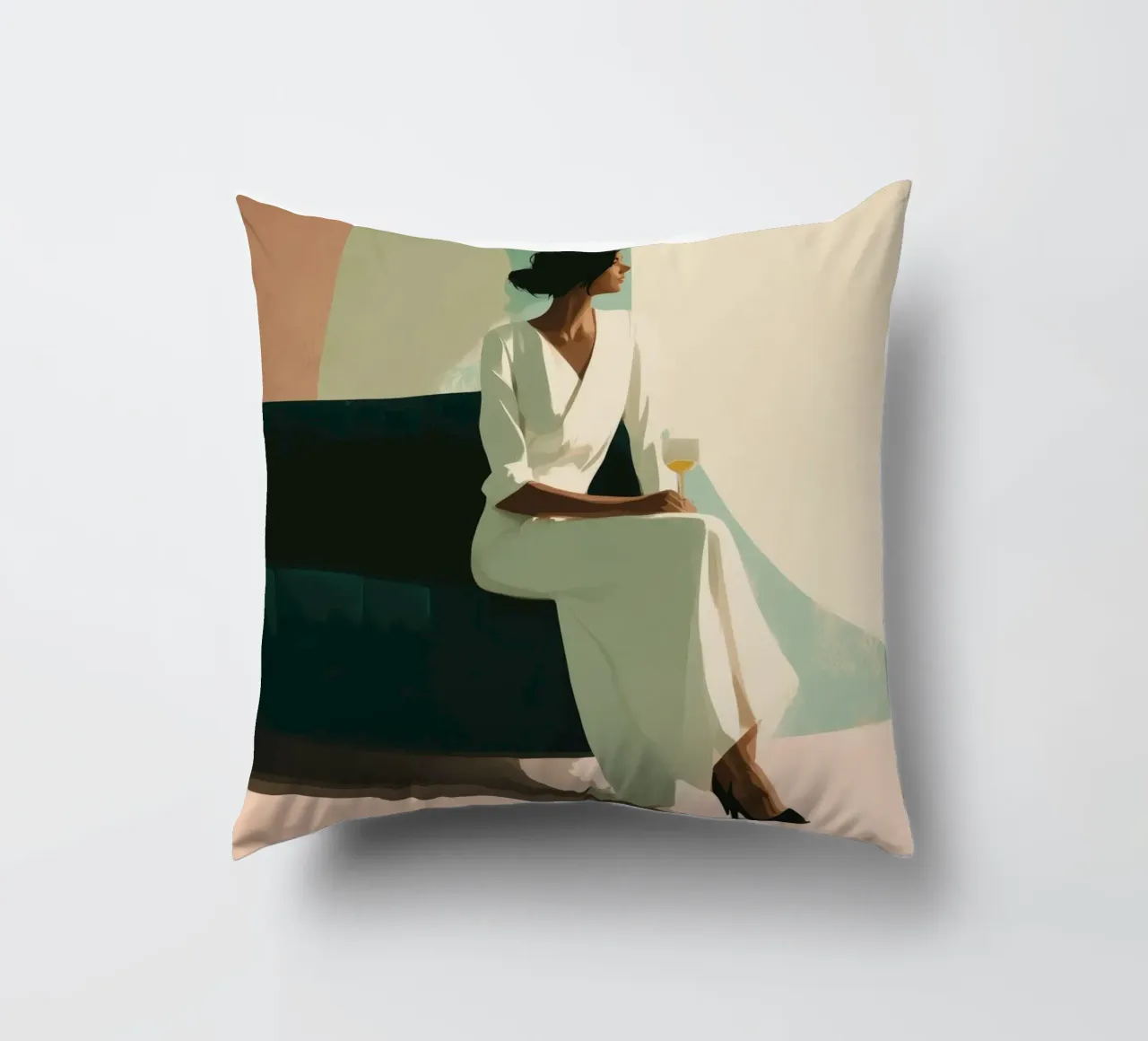 Soft Geometry cuscino da Clara August