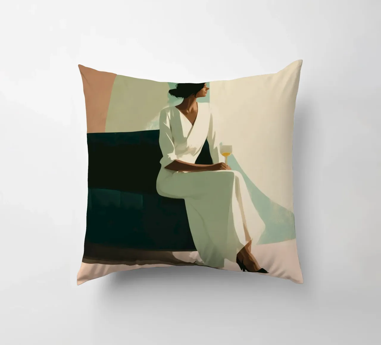 Soft Geometry cuscino da Clara August