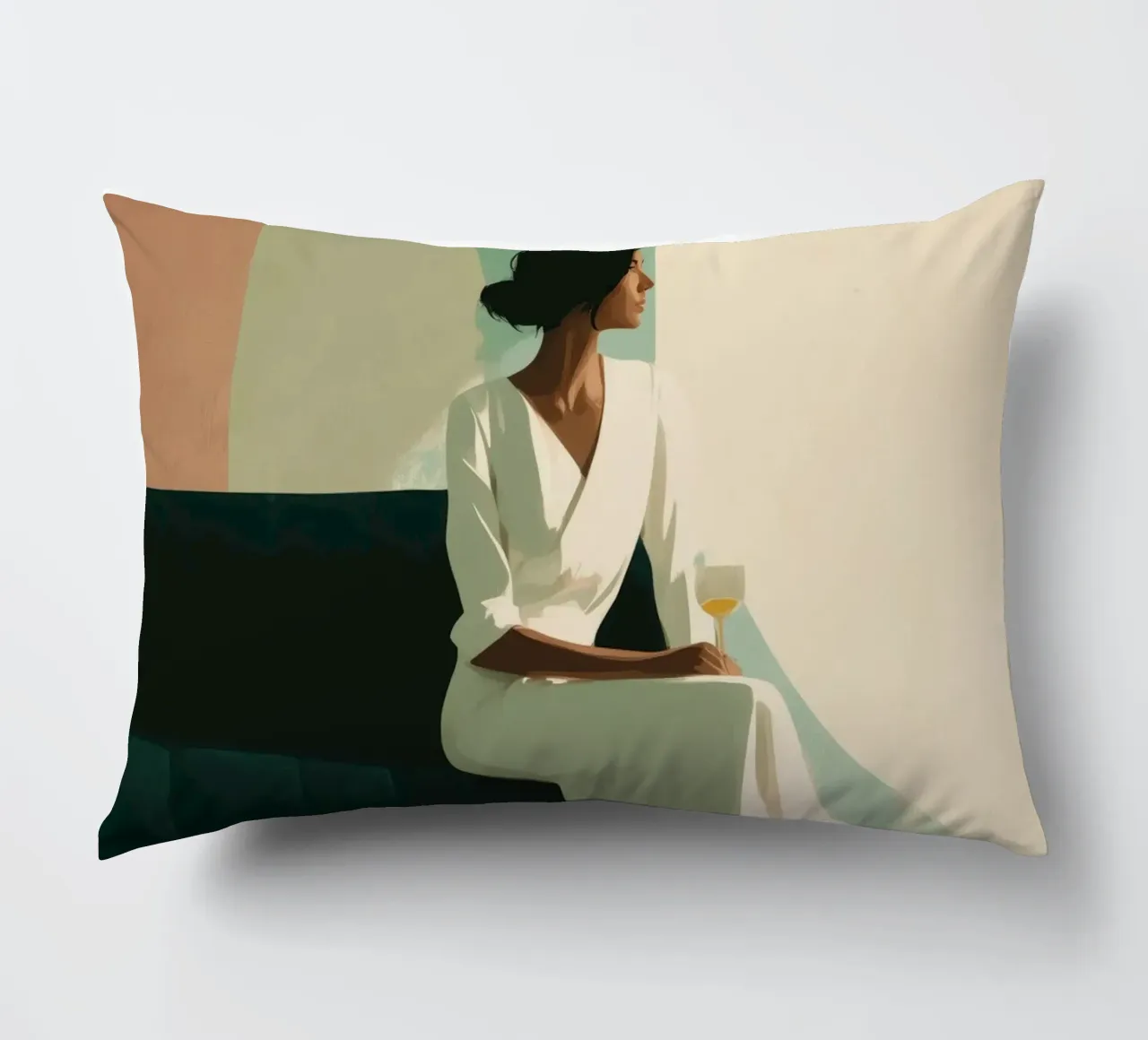 Soft Geometry cuscino da Clara August