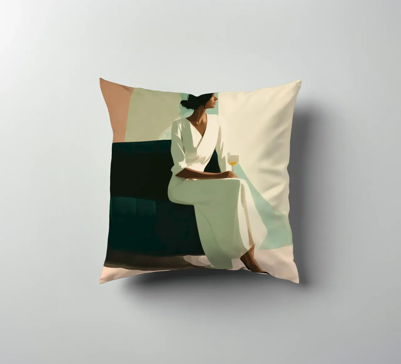 Soft Geometry cuscino da Clara August