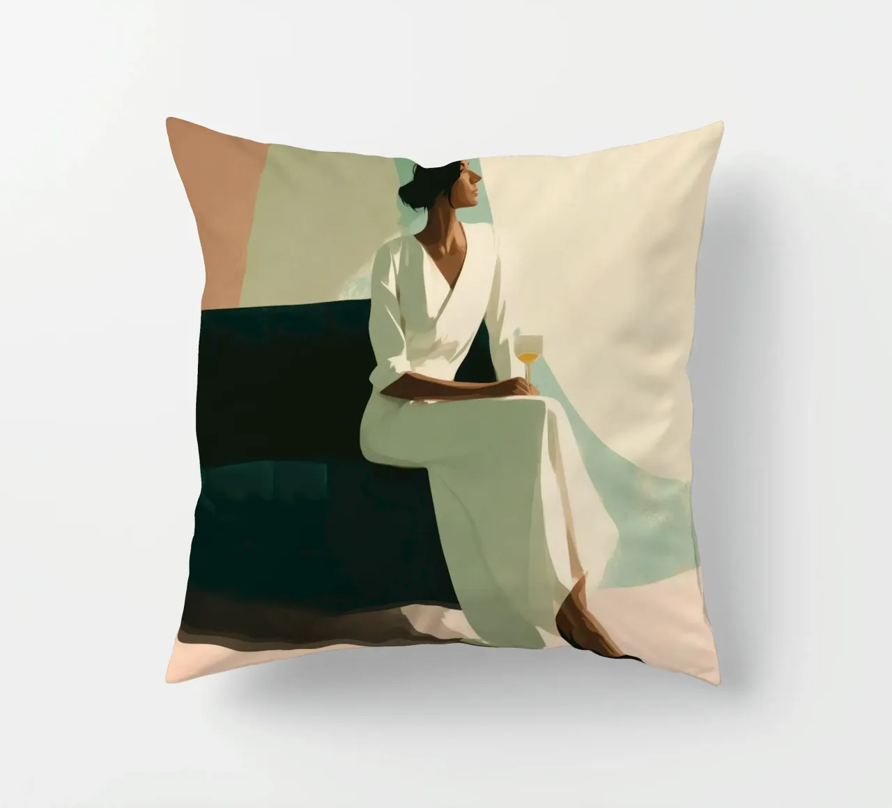 Soft Geometry cuscino da Clara August