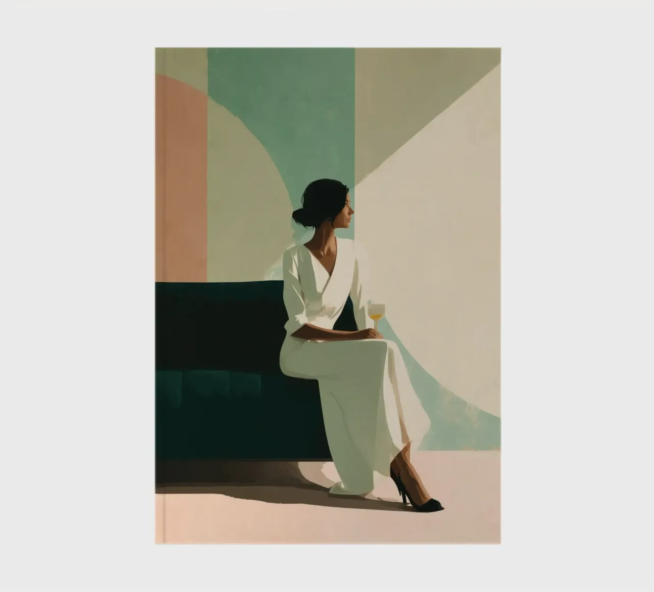 Soft Geometry notebook by Clara August