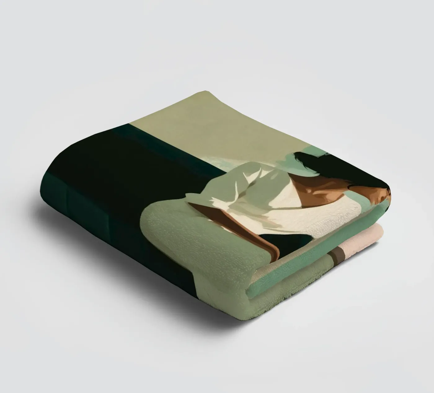 Soft Geometry badhanddoek van Clara August