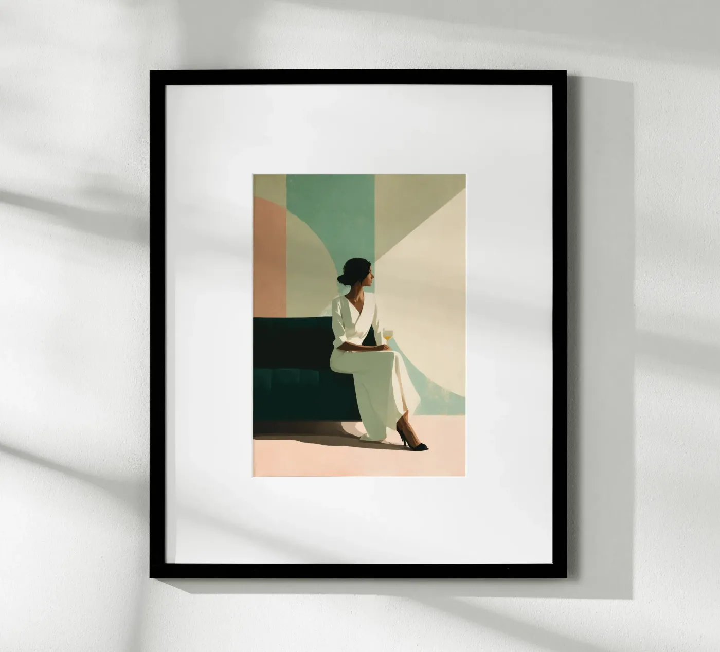 Soft Geometry poster van Clara August