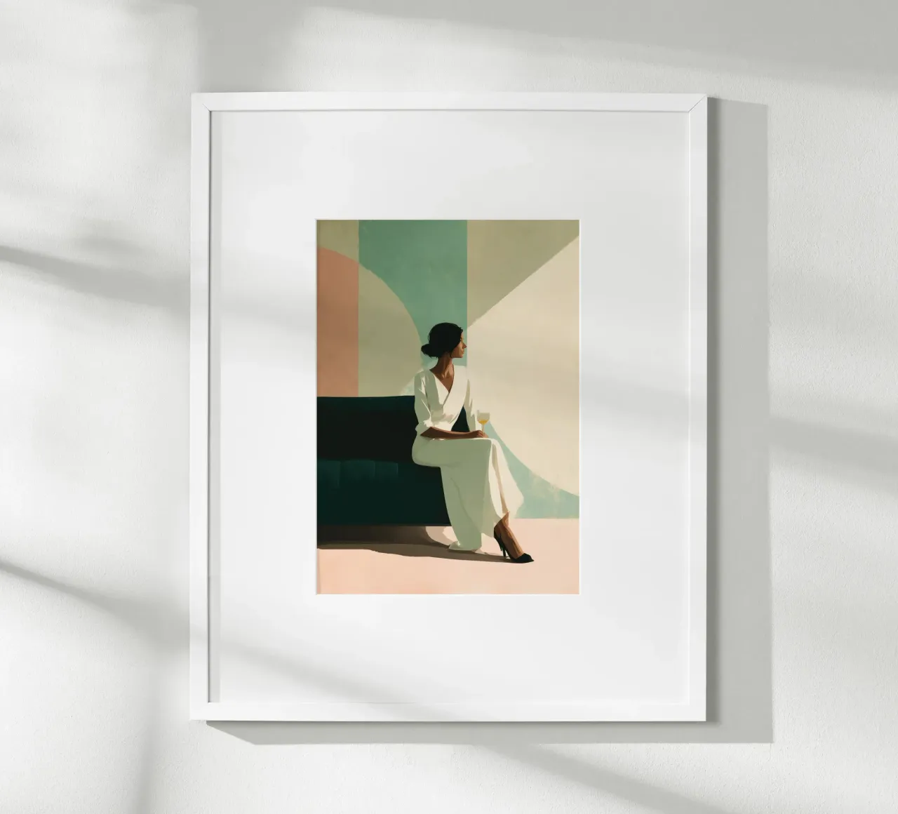 Soft Geometry poster da Clara August