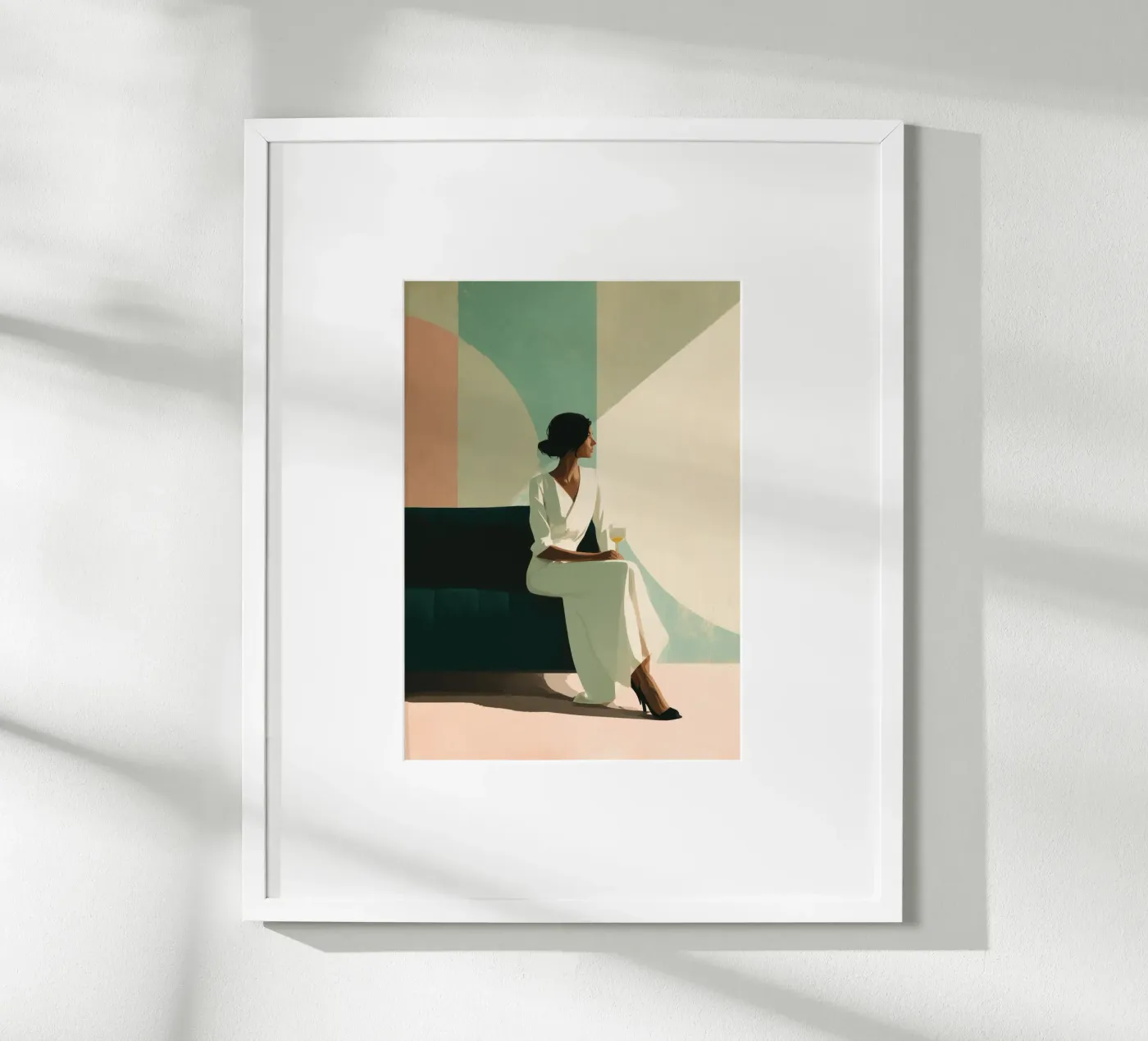 Soft Geometry poster de Clara August