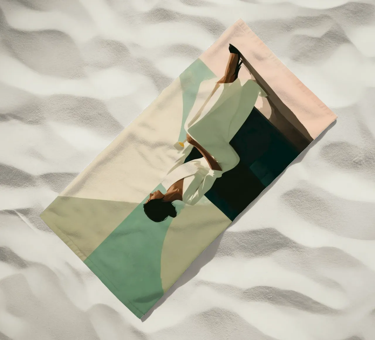 Soft Geometry telo mare da Clara August